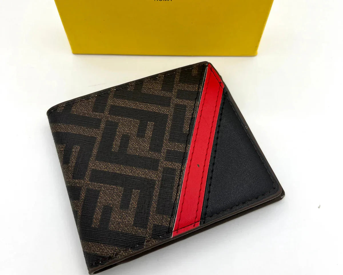 Fendi Bifold Wallet with FF Monogram