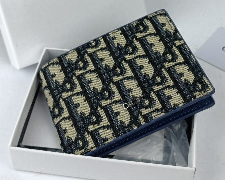 Dior Men’s Wallet Blue