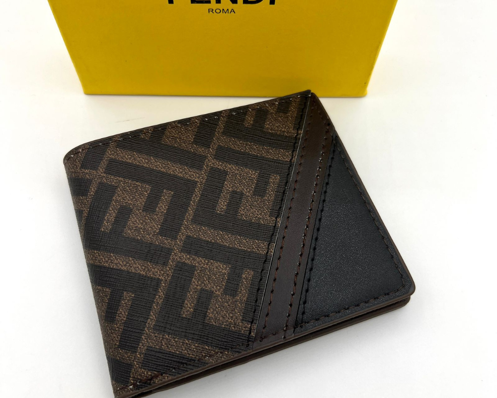 Fendi Bifold Wallet with FF Monogram