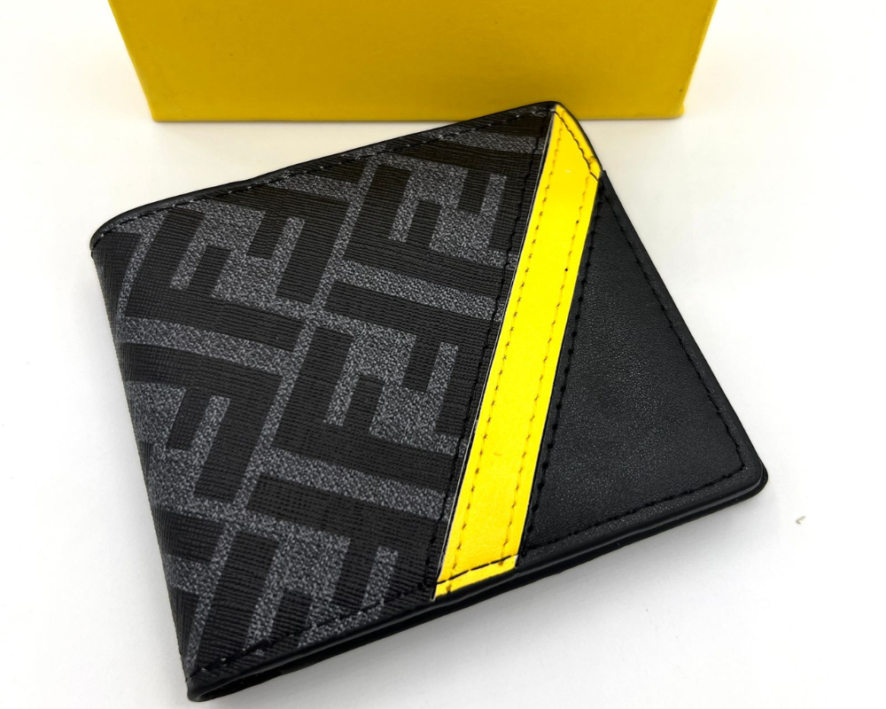 Fendi Bifold Wallet with FF Monogram