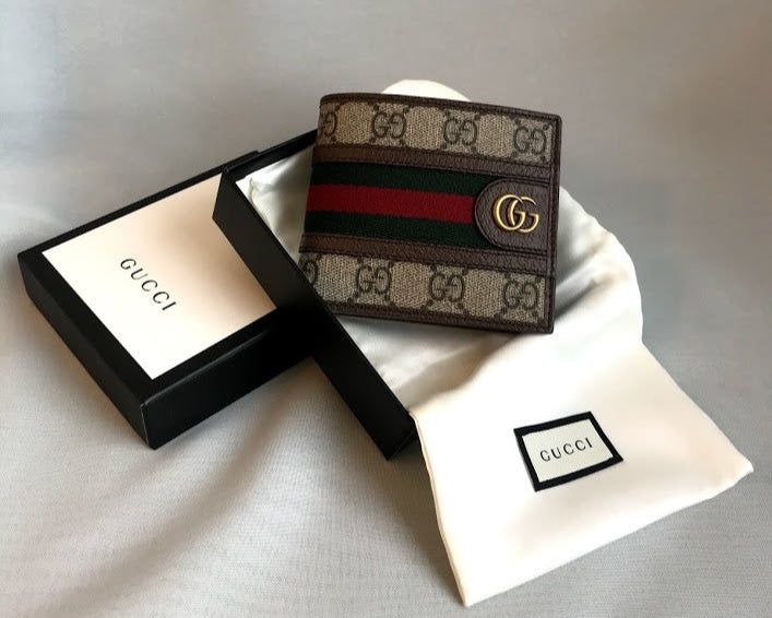 Gucci Men Wallet With Brand Packaging